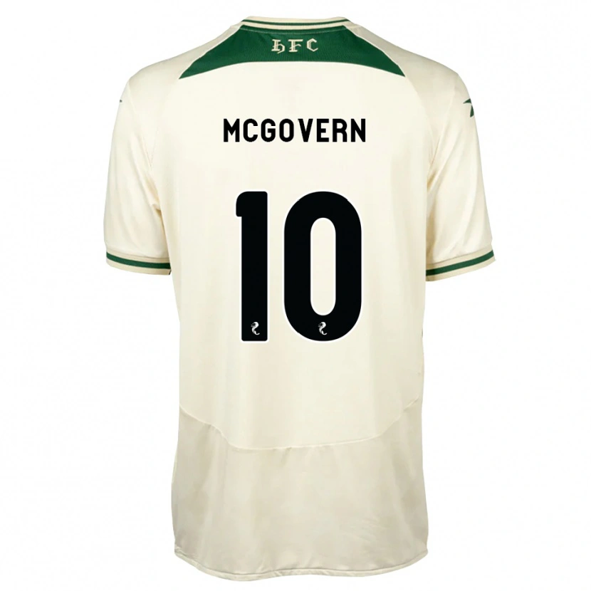 Danxen Mann Kathleen Mcgovern #10 Hvit Skogsgrønn Bortetrøye Drakt Trøye 2026/27 Skjorter T-Skjorte