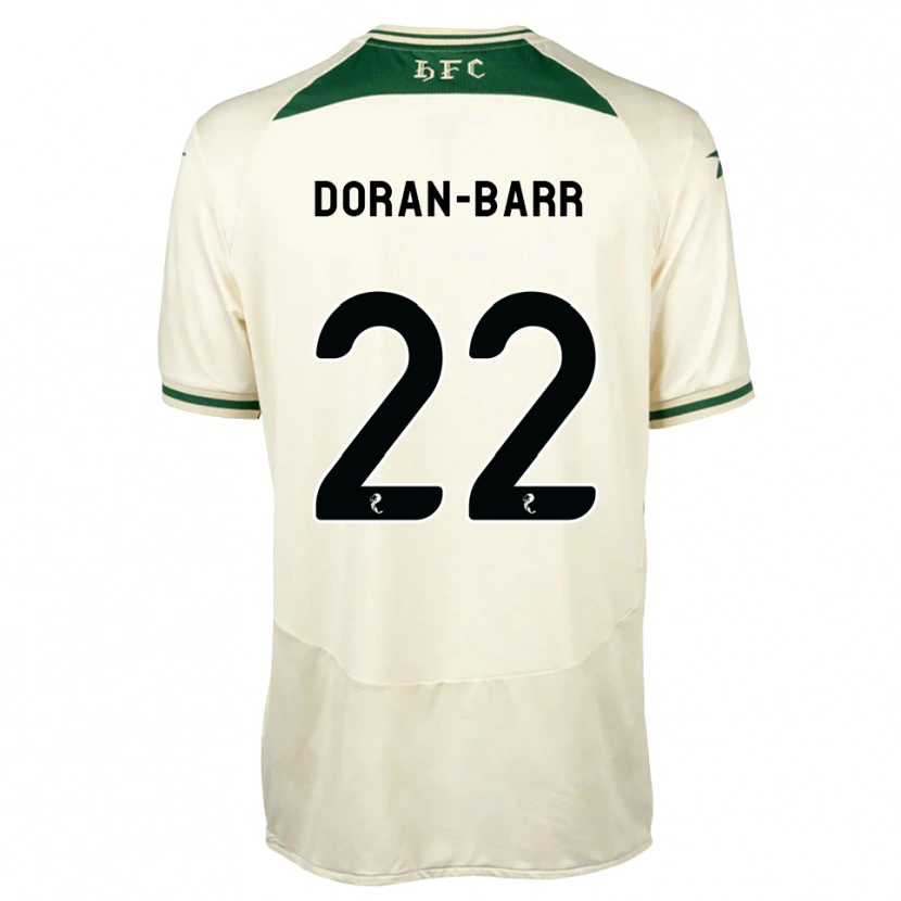 Danxen Mann Lauren Doran-Barr #22 Hvit Skogsgrønn Bortetrøye Drakt Trøye 2026/27 Skjorter T-Skjorte