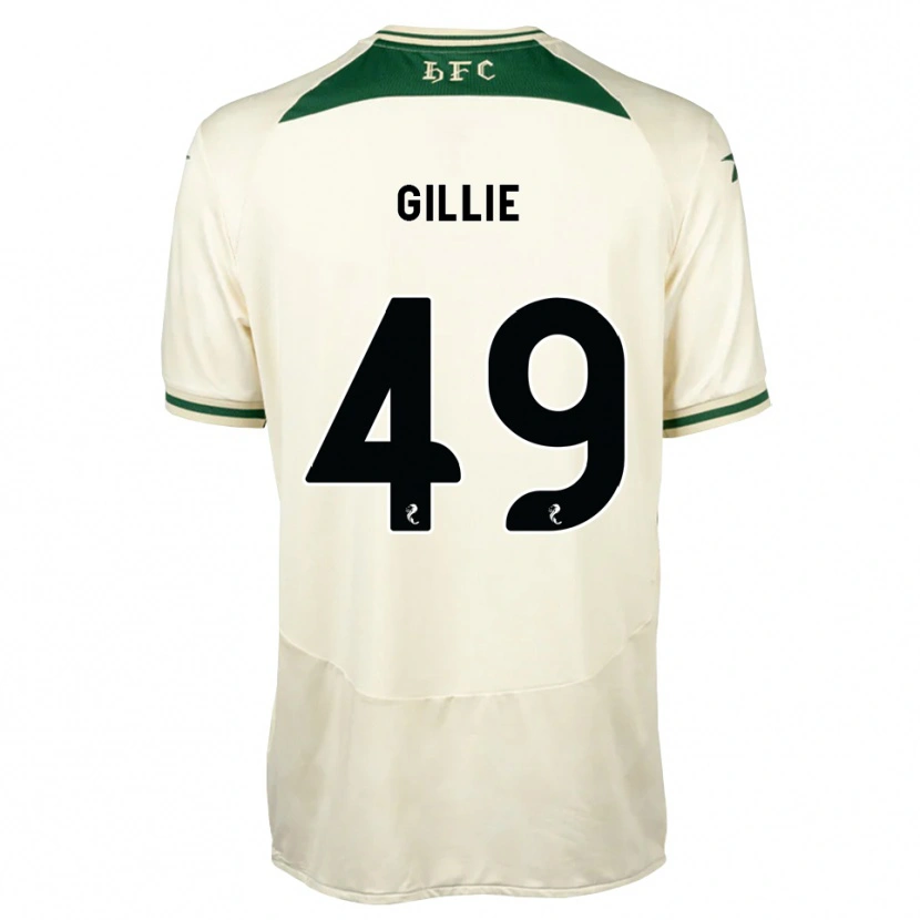 Danxen Mann Lewis Gillie #49 Hvit Skogsgrønn Bortetrøye Drakt Trøye 2026/27 Skjorter T-Skjorte