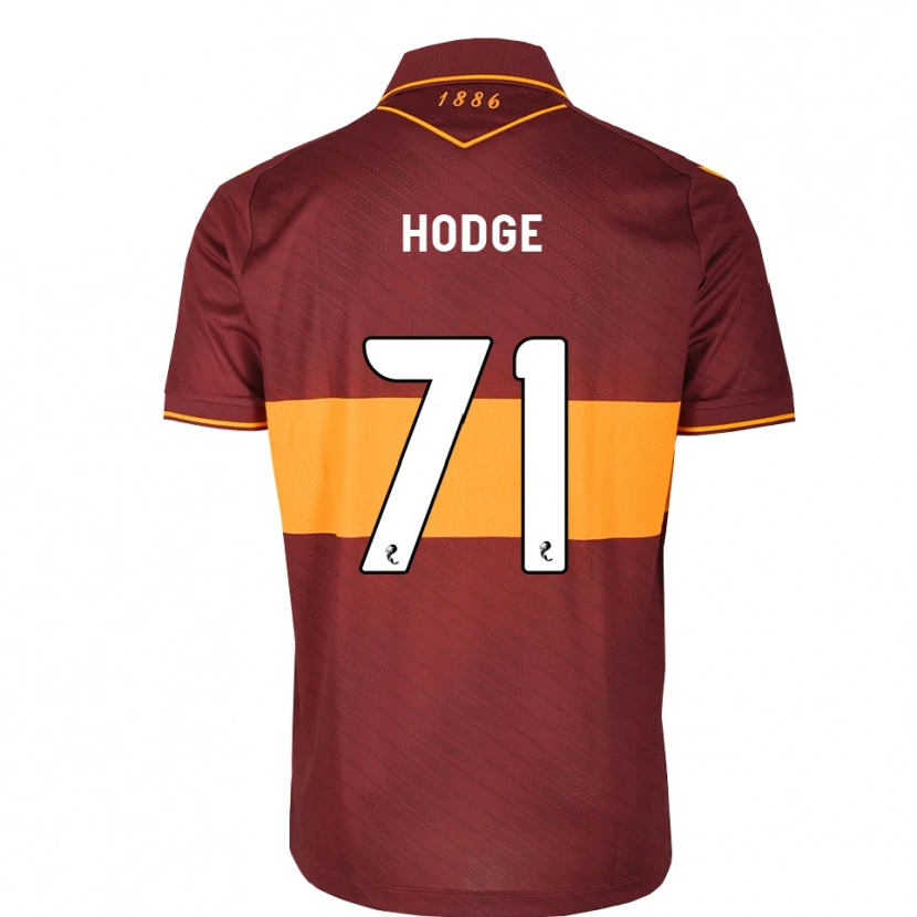 Danxen Mann Joe Hodge #71 Oransje Brun Bortetrøye Drakt Trøye 2026/27 Skjorter T-Skjorte