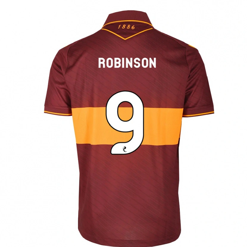 Danxen Mann Zach Robinson #9 Oransje Brun Bortetrøye Drakt Trøye 2026/27 Skjorter T-Skjorte