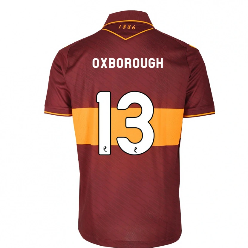 Danxen Mann Aston Oxborough #13 Oransje Brun Bortetrøye Drakt Trøye 2026/27 Skjorter T-Skjorte