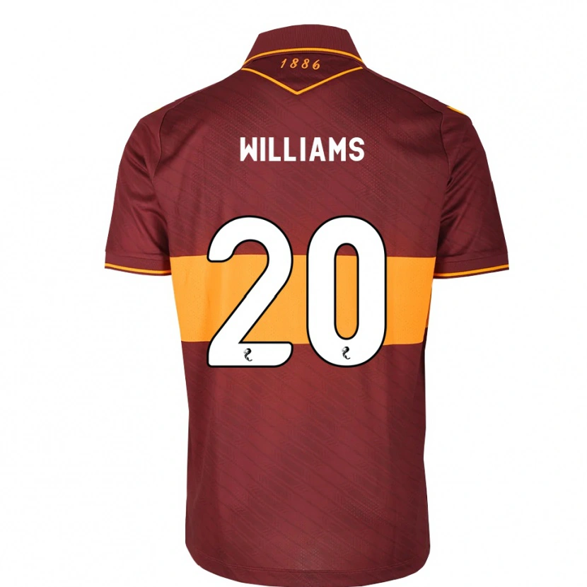 Danxen Mann Dylan Williams #20 Oransje Brun Bortetrøye Drakt Trøye 2026/27 Skjorter T-Skjorte