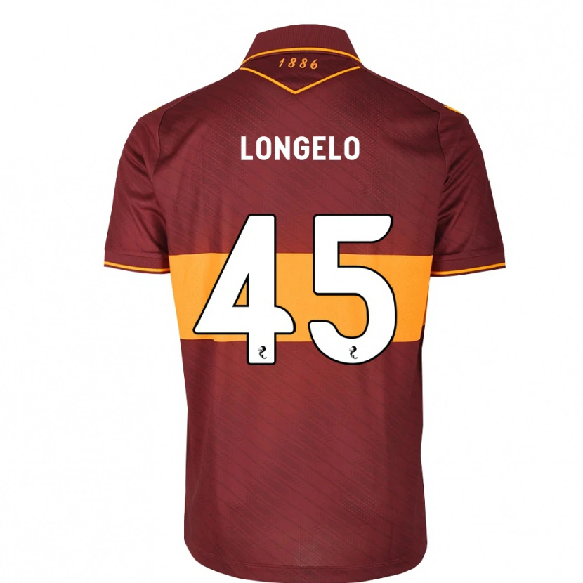 Danxen Mann Emmanuel Longelo #45 Oransje Brun Bortetrøye Drakt Trøye 2026/27 Skjorter T-Skjorte