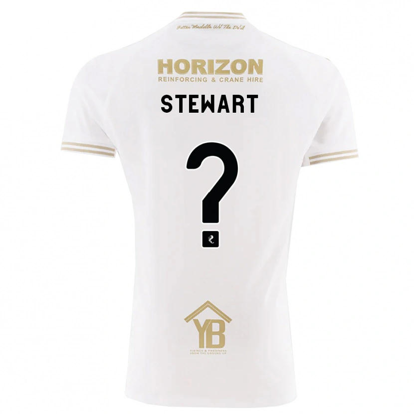 Danxen Mann Ella Stewart #0 Hvete Hvit Bortetrøye Drakt Trøye 2026/27 Skjorter T-Skjorte