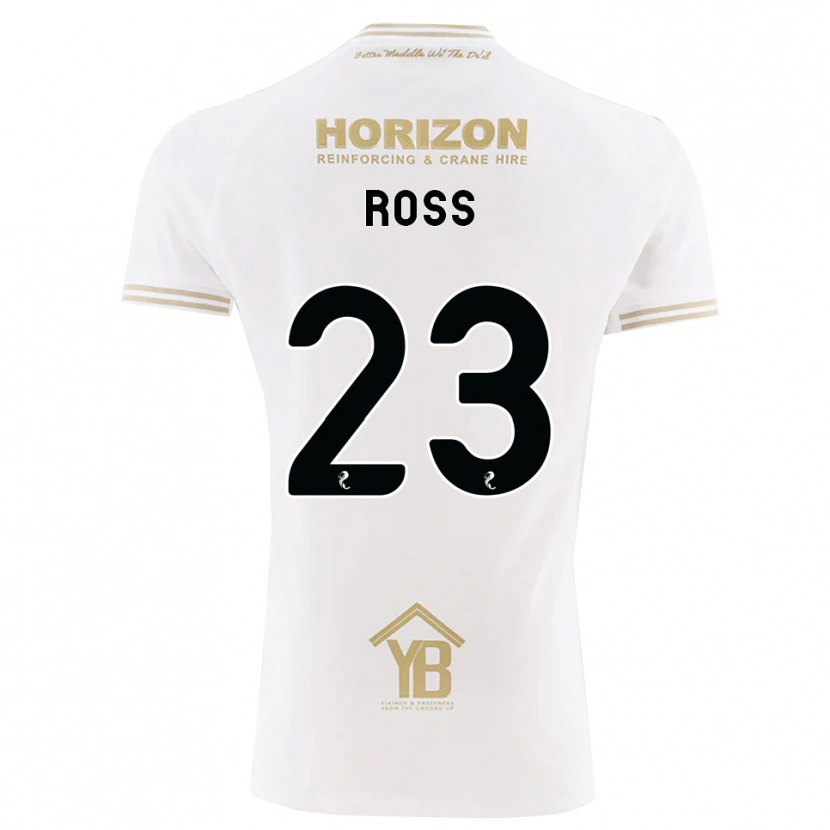 Danxen Mann Ethan Ross #23 Hvete Hvit Bortetrøye Drakt Trøye 2026/27 Skjorter T-Skjorte