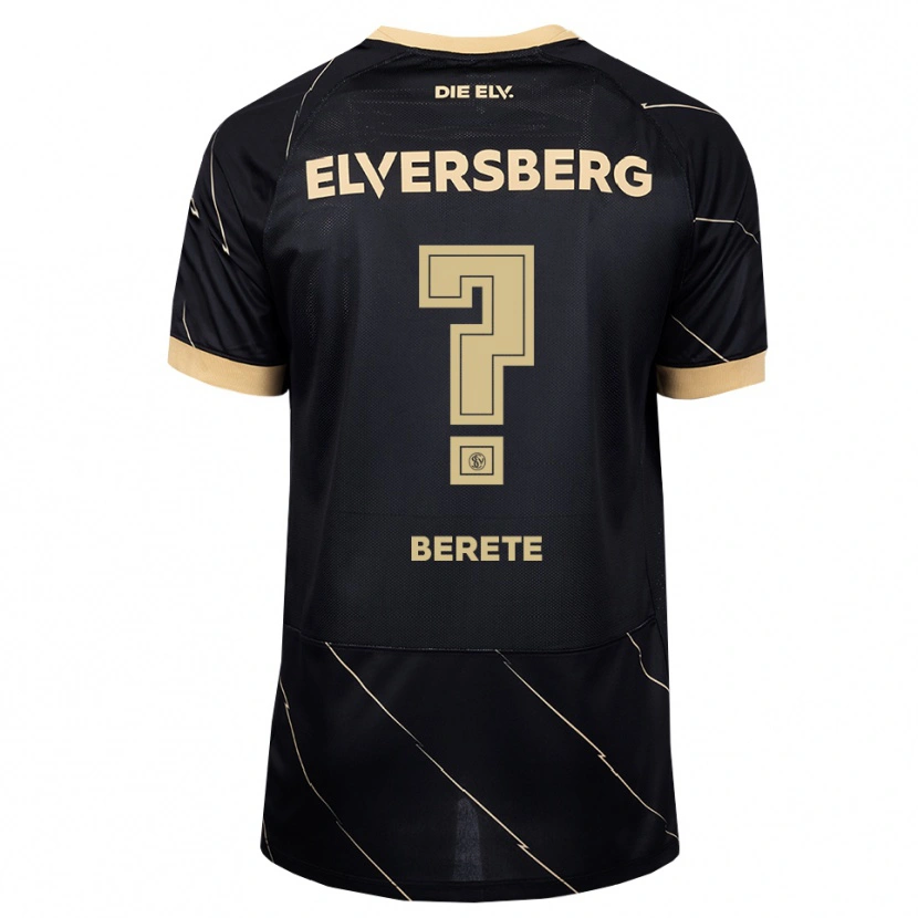Danxen Mann Bilal Berete #0 Svart Brun Bortetrøye Drakt Trøye 2026/27 Skjorter T-Skjorte
