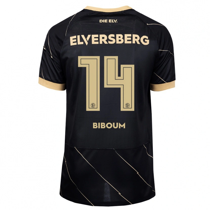 Danxen Mann Carl Biboum #14 Svart Brun Bortetrøye Drakt Trøye 2026/27 Skjorter T-Skjorte