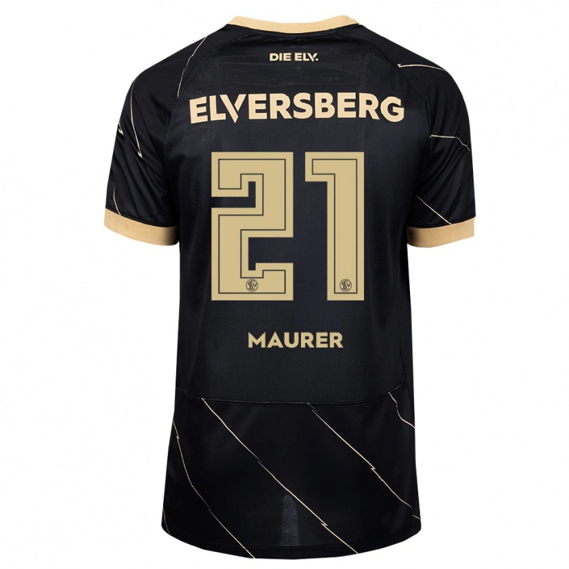 Danxen Mann Kine Maurer #21 Svart Brun Bortetrøye Drakt Trøye 2026/27 Skjorter T-Skjorte