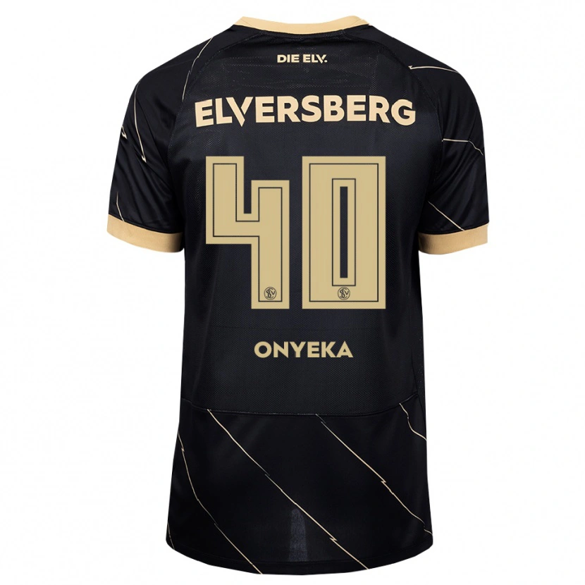 Danxen Mann Francis Onyeka #40 Svart Brun Bortetrøye Drakt Trøye 2026/27 Skjorter T-Skjorte