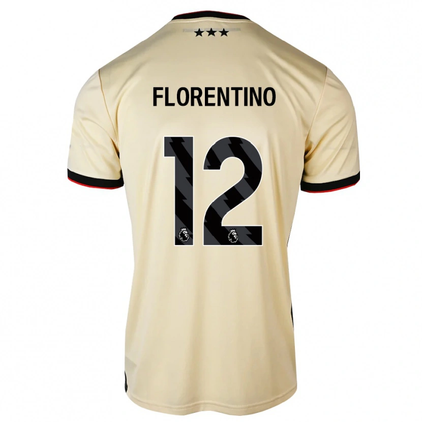 Danxen Mann Florentino Ibrain Morris Luís #12 Lemonchiffon Svart Rød Bortetrøye Drakt Trøye 2026/27 Skjorter T-Skjorte