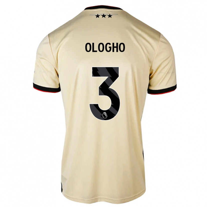 Danxen Mann Daniel Ologho #3 Lemonchiffon Svart Rød Bortetrøye Drakt Trøye 2026/27 Skjorter T-Skjorte