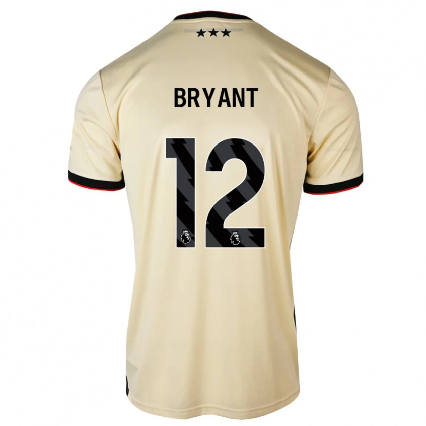 Danxen Mann Issy Bryant #12 Lemonchiffon Svart Rød Bortetrøye Drakt Trøye 2026/27 Skjorter T-Skjorte