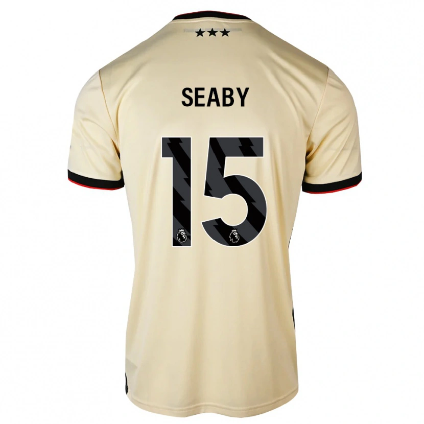 Danxen Mann Ruby Seaby #15 Lemonchiffon Svart Rød Bortetrøye Drakt Trøye 2026/27 Skjorter T-Skjorte