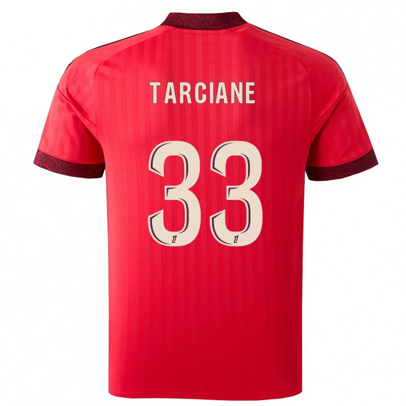 Danxen Mann Dos Santos De Lima Tarciane #33 Burgunder Rød Hvit Bortetrøye Drakt Trøye 2026/27 Skjorter T-Skjorte