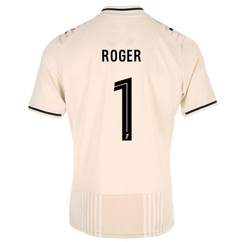 Danxen Mann Ethan Roger #1 Oldlace Svart Antiquewhite Bortetrøye Drakt Trøye 2026/27 Skjorter T-Skjorte