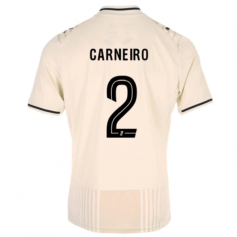 Danxen Mann Enisio Carneiro #2 Oldlace Svart Antiquewhite Bortetrøye Drakt Trøye 2026/27 Skjorter T-Skjorte