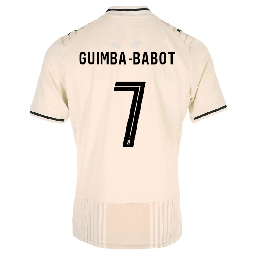 Danxen Mann Khays Guimba-Babot #7 Oldlace Svart Antiquewhite Bortetrøye Drakt Trøye 2026/27 Skjorter T-Skjorte