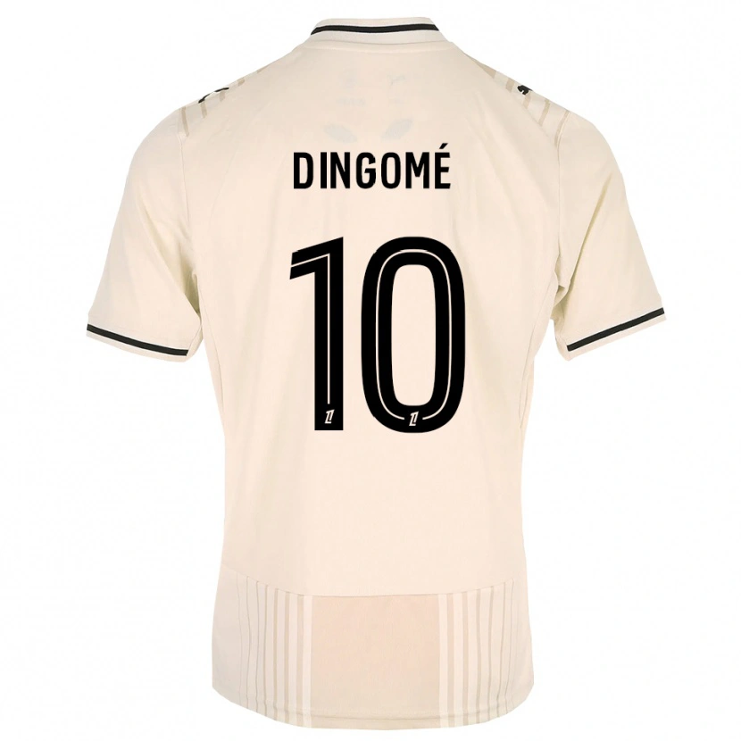 Danxen Mann Tristan Dingomé #10 Oldlace Svart Antiquewhite Bortetrøye Drakt Trøye 2026/27 Skjorter T-Skjorte