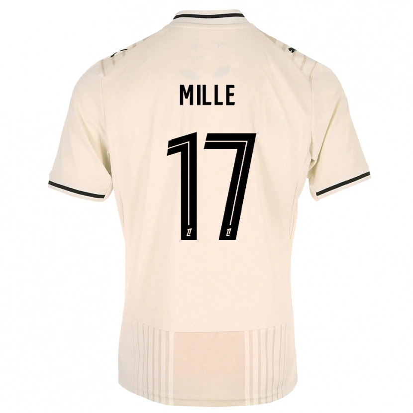Danxen Mann Antoine Mille #17 Oldlace Svart Antiquewhite Bortetrøye Drakt Trøye 2026/27 Skjorter T-Skjorte