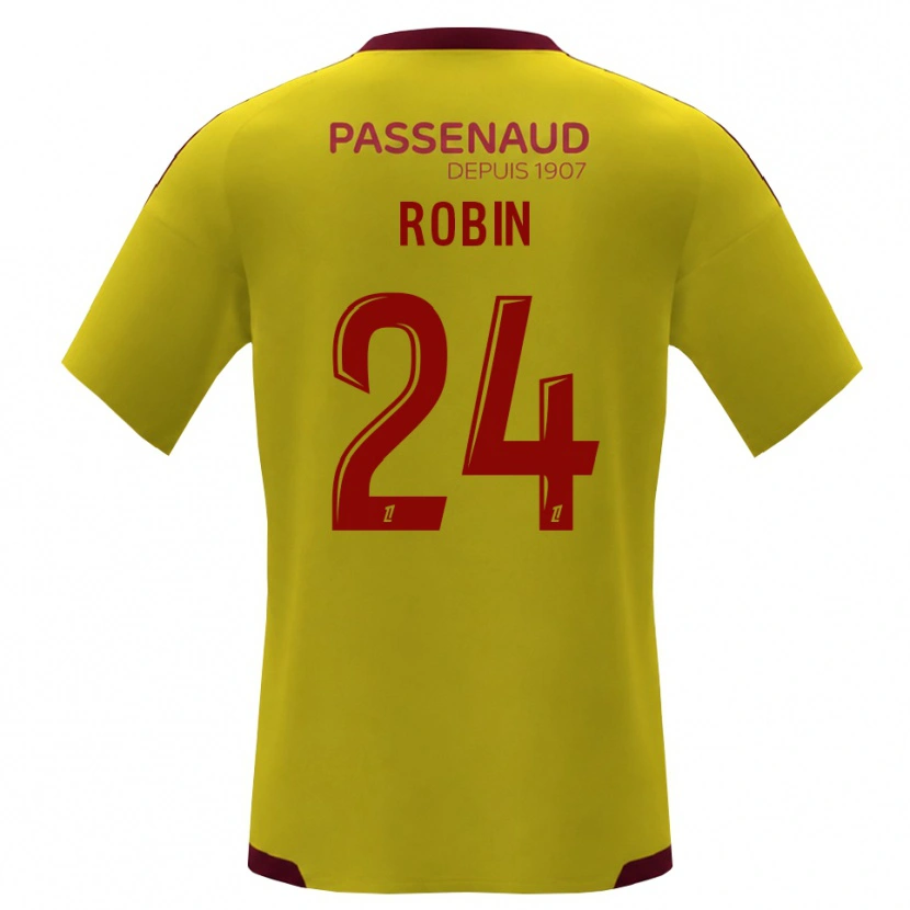 Danxen Mann Milan Robin #24 Gul Rød Grønn Bortetrøye Drakt Trøye 2026/27 Skjorter T-Skjorte