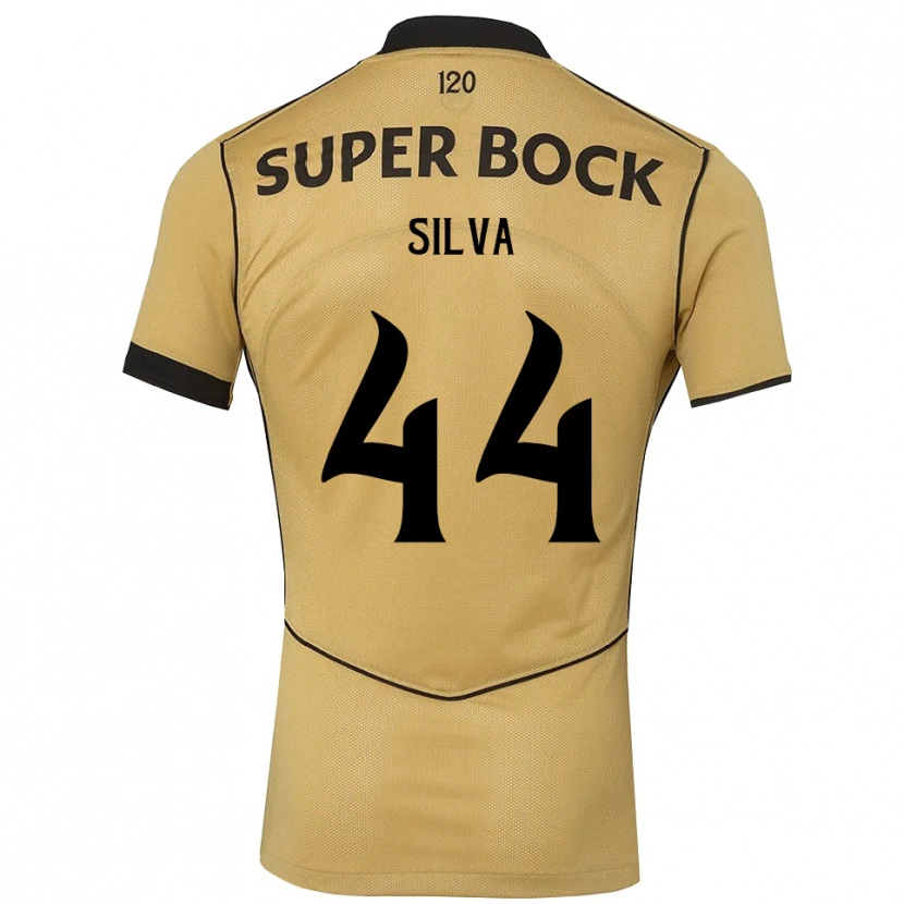Danxen Mann Pedro Silva #44 Gylden Kornblomst Svart Bortetrøye Drakt Trøye 2026/27 Skjorter T-Skjorte