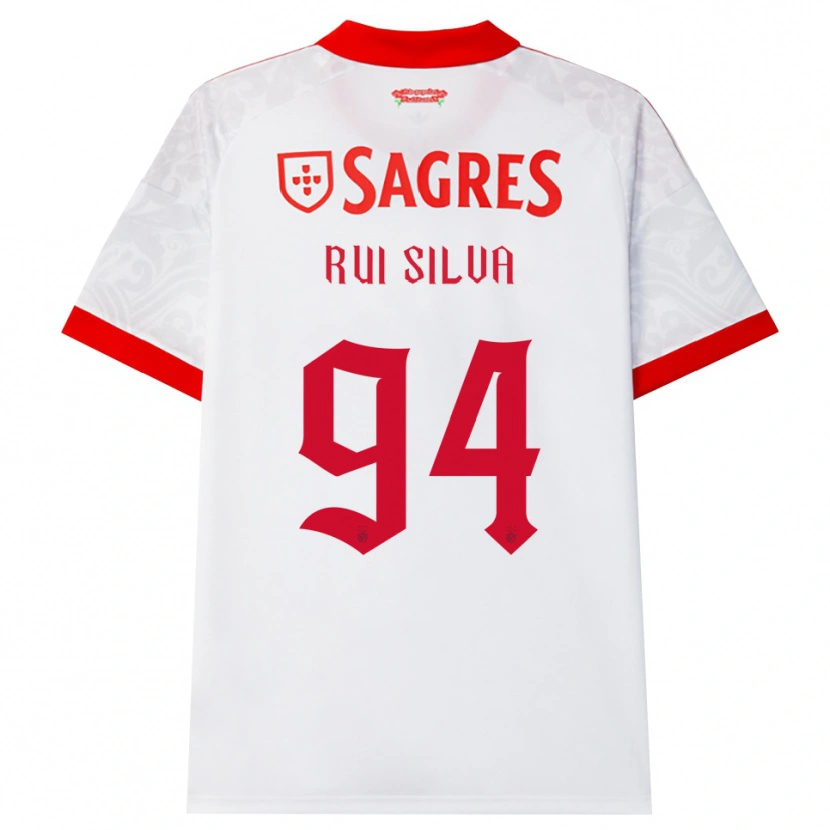 Danxen Mann Rui Silva #94 Hvit Rød Gul Bortetrøye Drakt Trøye 2026/27 Skjorter T-Skjorte