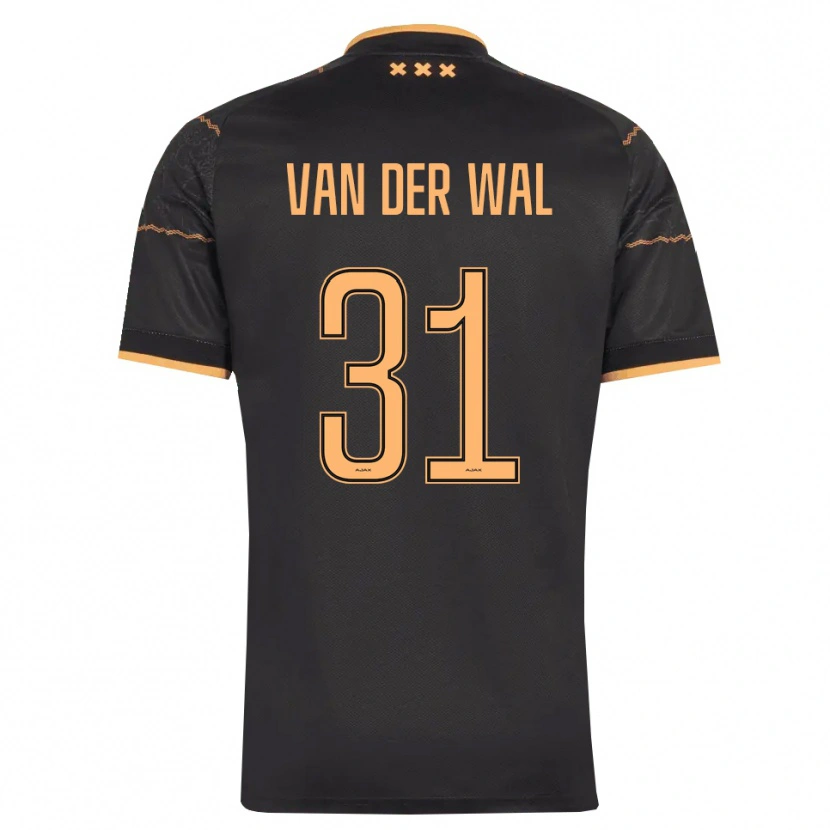 Danxen Mann Dionne Van Der Wal #31 Svart Oransje Bortetrøye Drakt Trøye 2026/27 Skjorter T-Skjorte