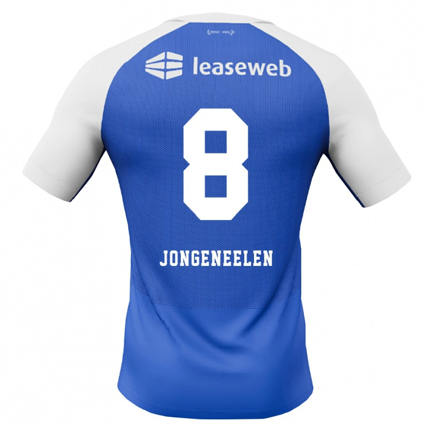 Danxen Mann Cas Jongeneelen #8 Blå Dodger Rød Hvit Bortetrøye Drakt Trøye 2026/27 Skjorter T-Skjorte