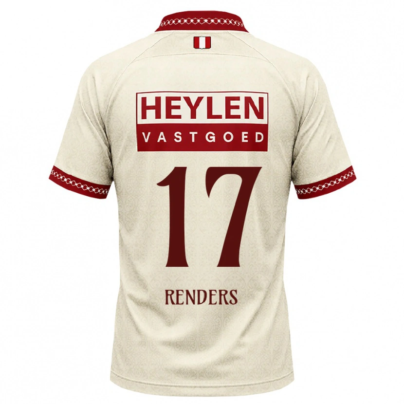 Danxen Mann Semm Renders #17 Beige Rød Bortetrøye Drakt Trøye 2026/27 Skjorter T-Skjorte