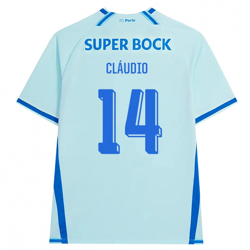 Danxen Mann Cláudio Ramos #14 Lyseblå Blå Tredje Sett Drakt Trøye 2026/27 Skjorter T-Skjorte