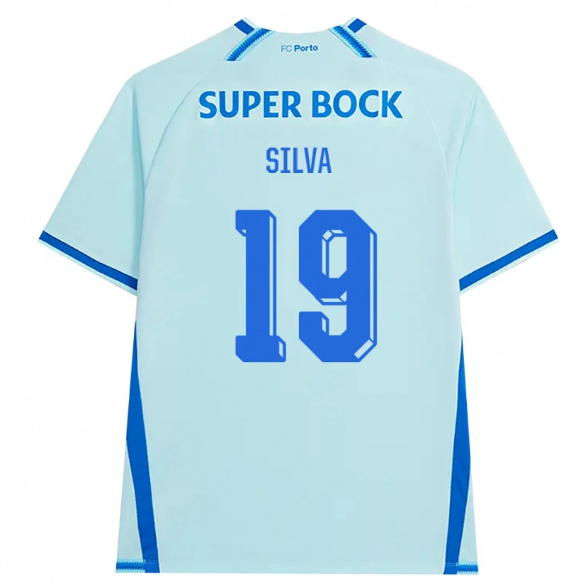 Danxen Mann André Silva #19 Lyseblå Blå Tredje Sett Drakt Trøye 2026/27 Skjorter T-Skjorte