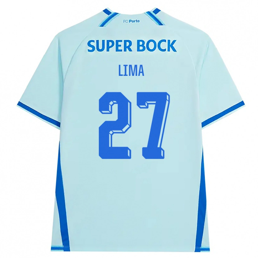 Danxen Mann Cláudia Lima #27 Lyseblå Blå Tredje Sett Drakt Trøye 2026/27 Skjorter T-Skjorte
