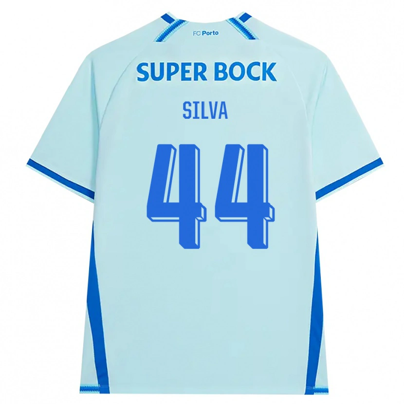 Danxen Mann Felipe Silva #44 Lyseblå Blå Tredje Sett Drakt Trøye 2026/27 Skjorter T-Skjorte