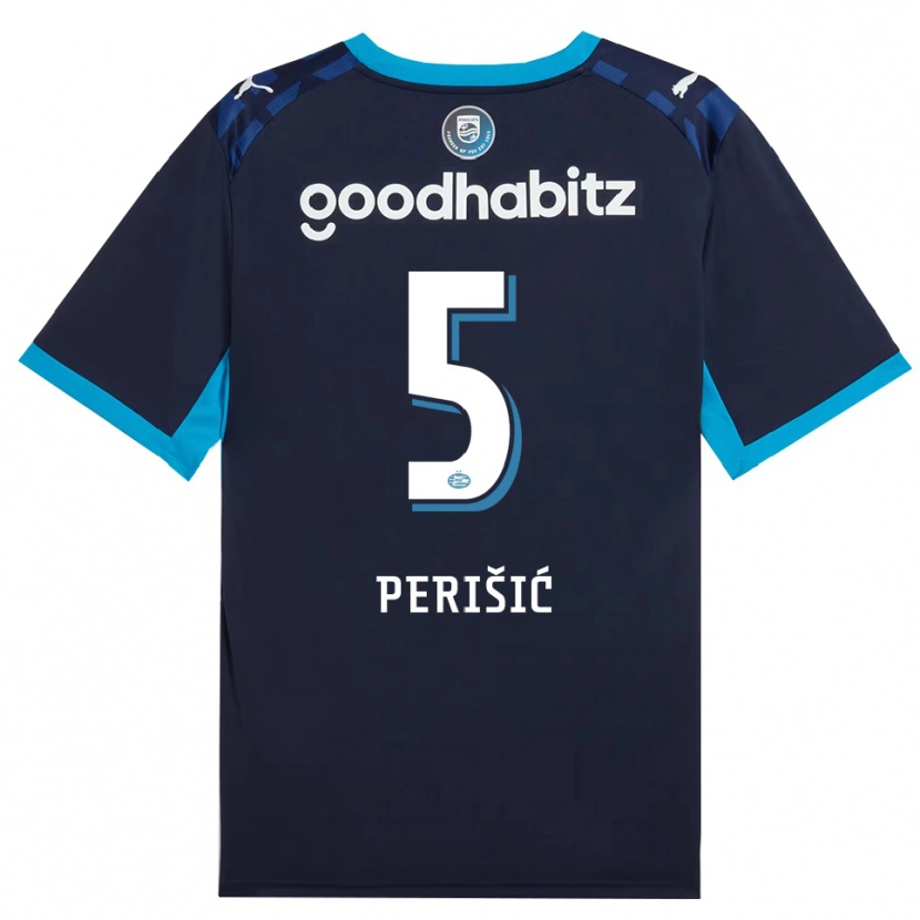 Danxen Mann Ivan Perišić #5 Blå Dodger Kongeblå Tredje Sett Drakt Trøye 2026/27 Skjorter T-Skjorte