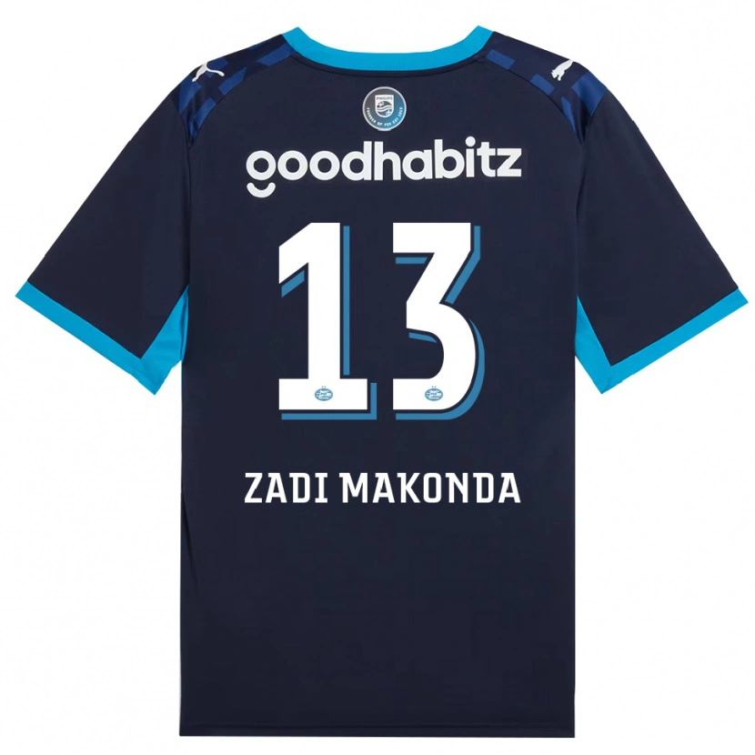 Danxen Mann David Zadi Makonda #13 Blå Dodger Kongeblå Tredje Sett Drakt Trøye 2026/27 Skjorter T-Skjorte