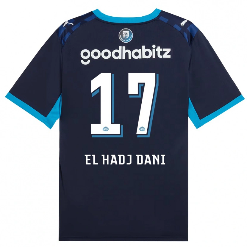 Danxen Mann Soudais El Hadj Dani #17 Blå Dodger Kongeblå Tredje Sett Drakt Trøye 2026/27 Skjorter T-Skjorte