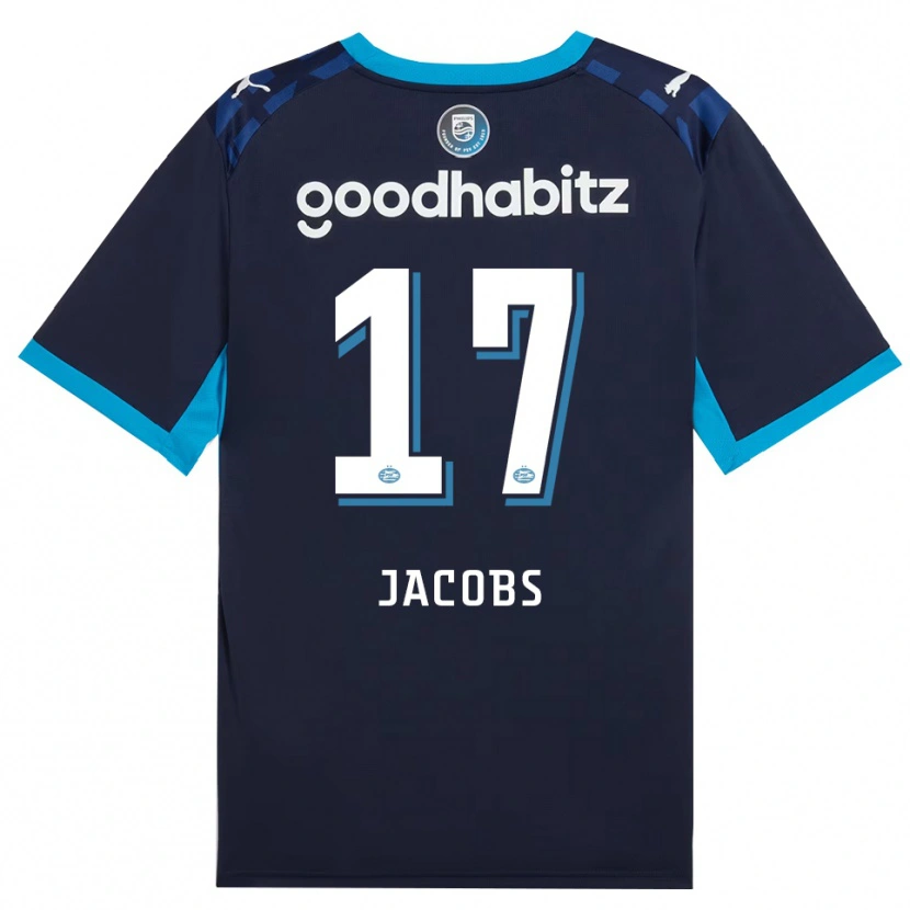 Danxen Mann Lore Jacobs #17 Blå Dodger Kongeblå Tredje Sett Drakt Trøye 2026/27 Skjorter T-Skjorte