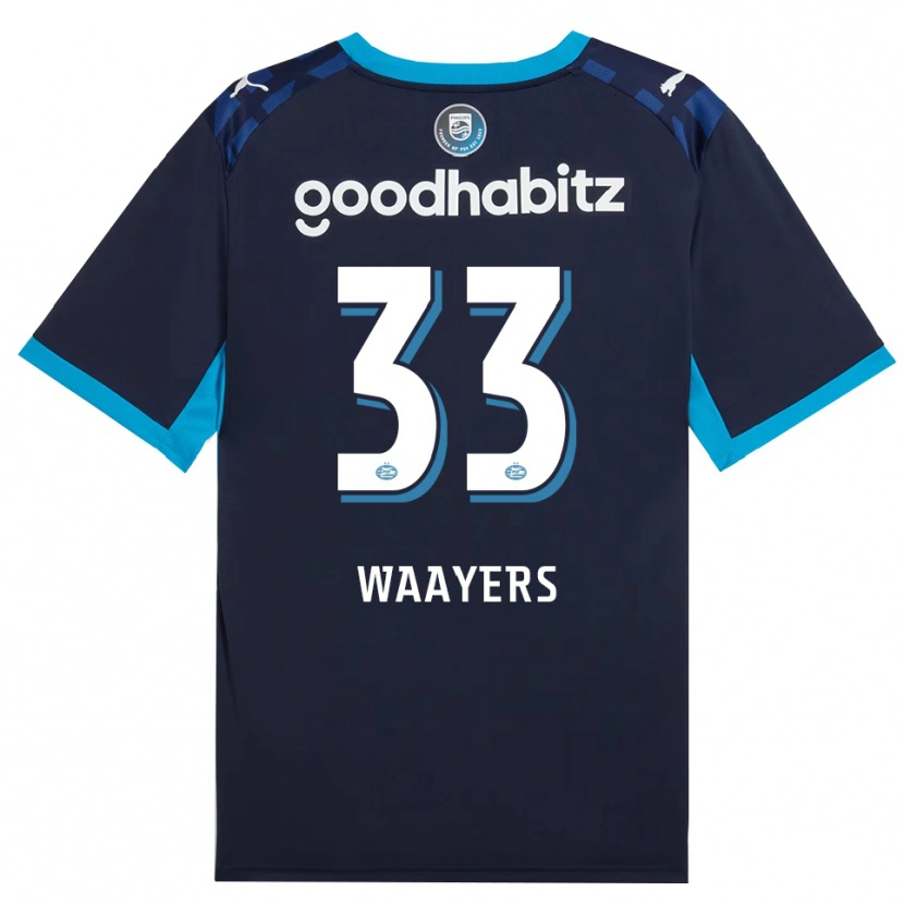 Danxen Mann Eus Waayers #33 Blå Dodger Kongeblå Tredje Sett Drakt Trøye 2026/27 Skjorter T-Skjorte
