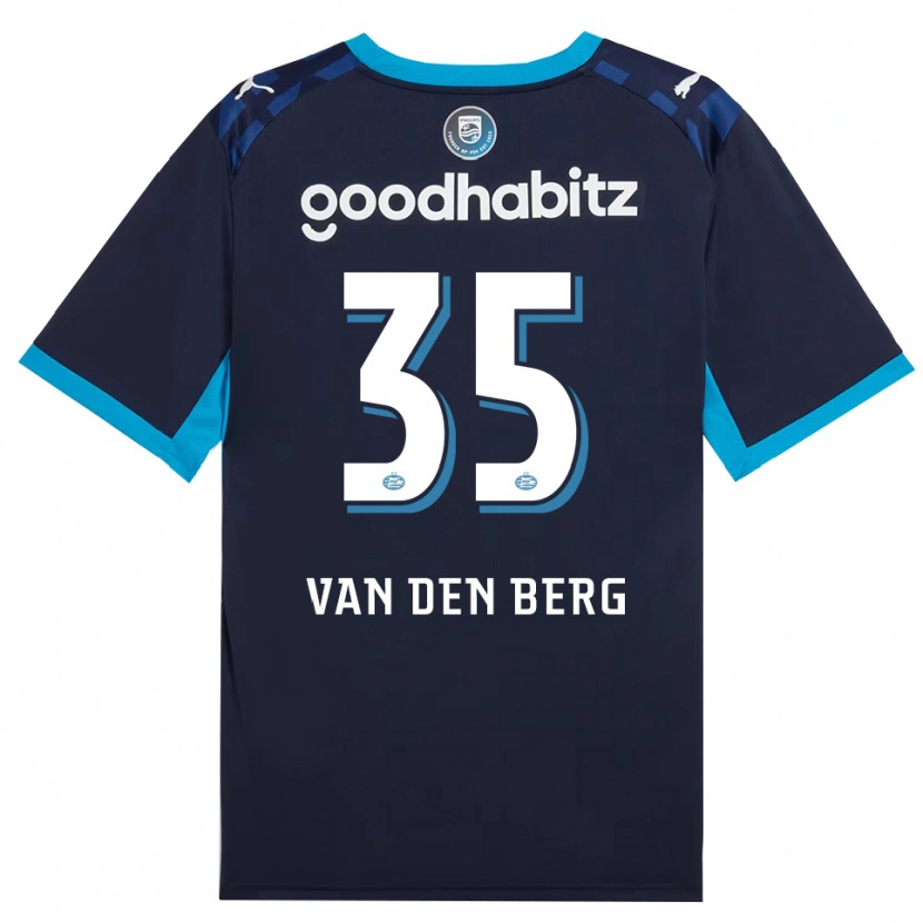 Danxen Mann Joël Van Den Berg #35 Blå Dodger Kongeblå Tredje Sett Drakt Trøye 2026/27 Skjorter T-Skjorte