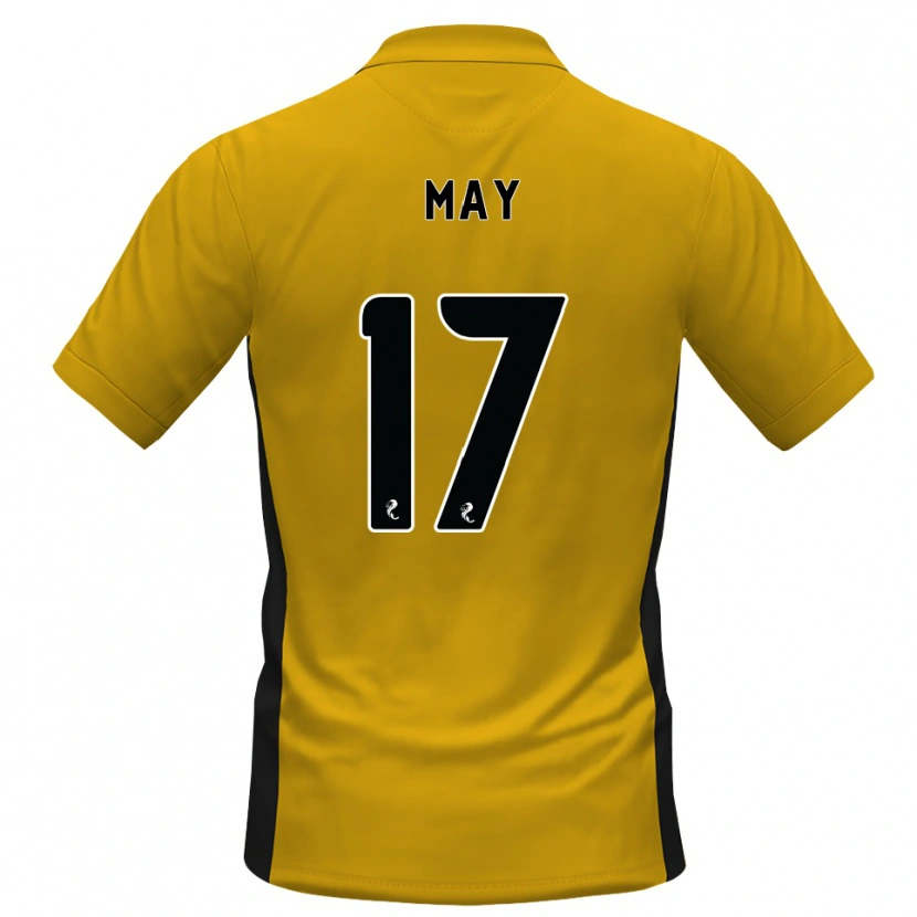 Danxen Dame Stevie May #17 Oransje Svart Hjemmetrøye Drakt Trøye 2026/27 Skjorter T-Skjorte