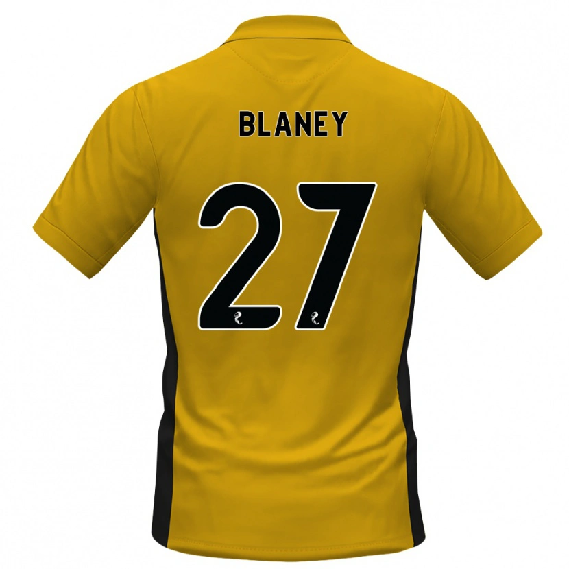 Danxen Dame Shane Blaney #27 Oransje Svart Hjemmetrøye Drakt Trøye 2026/27 Skjorter T-Skjorte