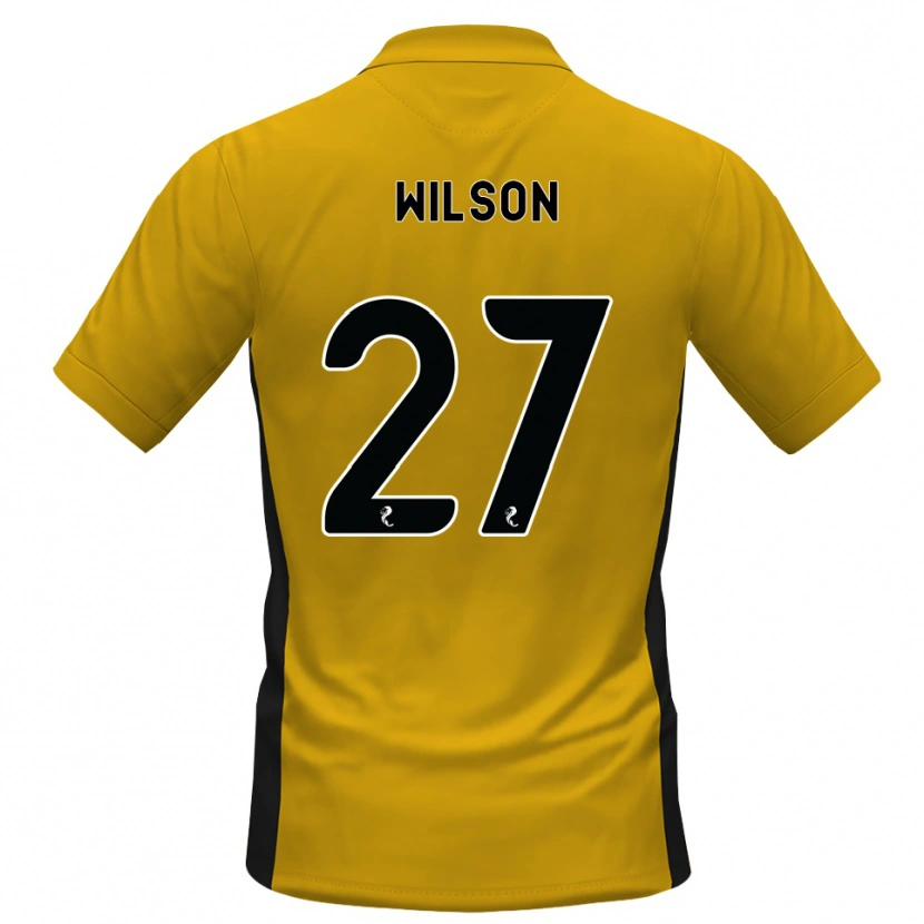 Danxen Dame Danny Wilson #27 Oransje Svart Hjemmetrøye Drakt Trøye 2026/27 Skjorter T-Skjorte