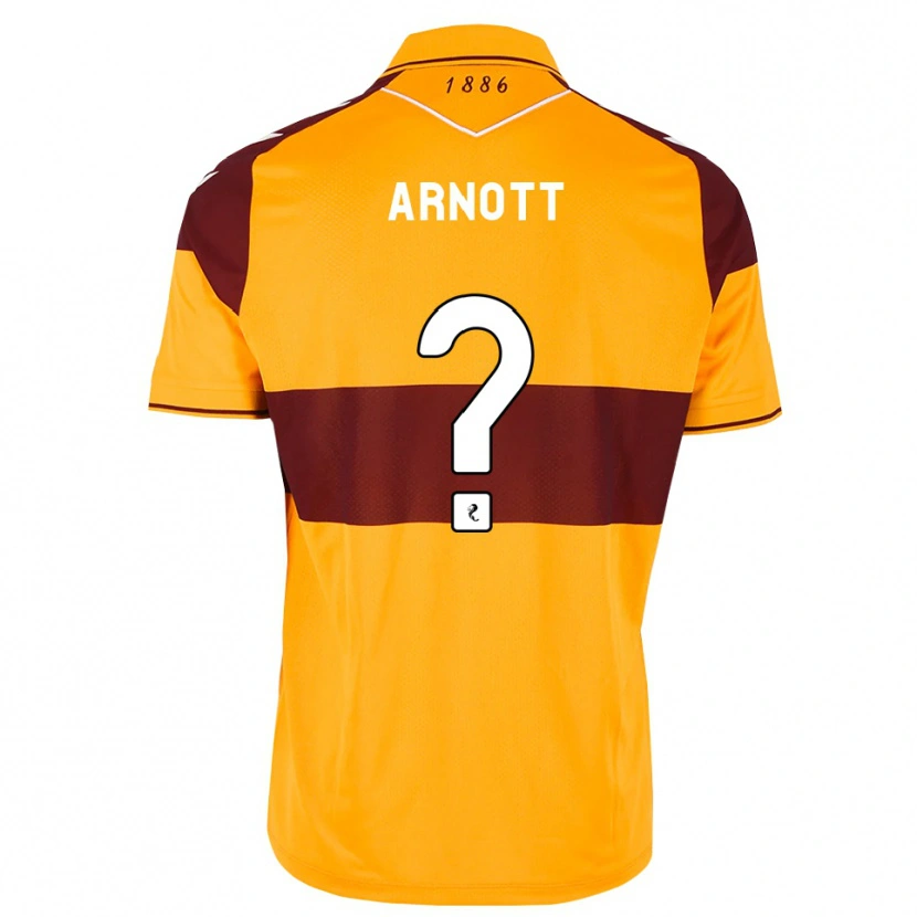 Danxen Dame Andrew Arnott #0 Brun Oransje Hjemmetrøye Drakt Trøye 2026/27 Skjorter T-Skjorte