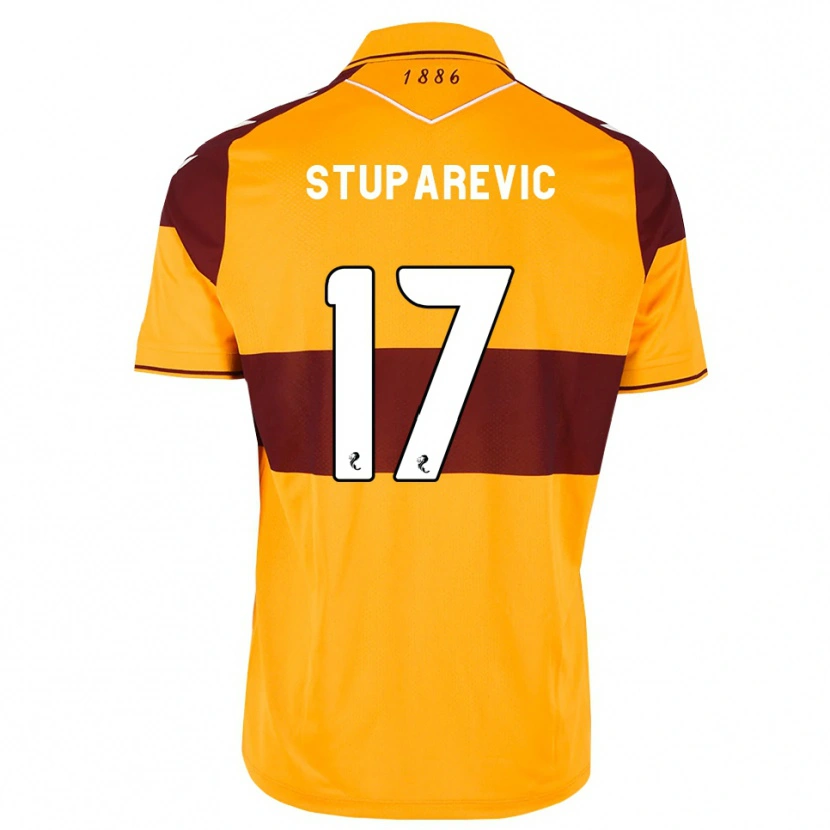Danxen Dame Filip Stuparevic #17 Brun Oransje Hjemmetrøye Drakt Trøye 2026/27 Skjorter T-Skjorte
