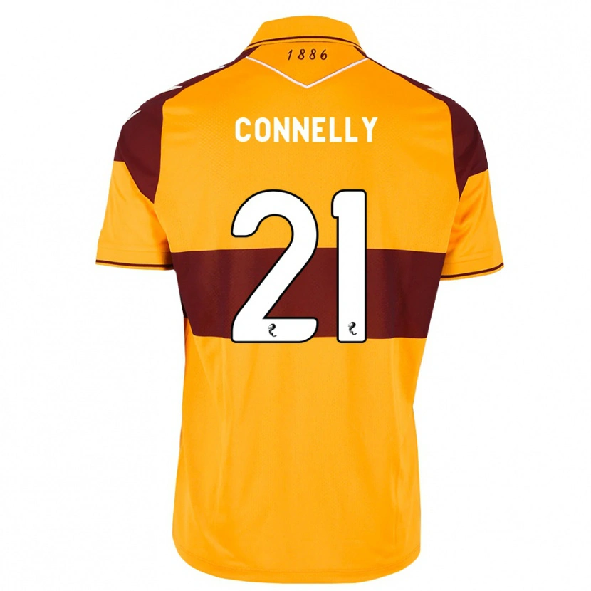 Danxen Dame Matty Connelly #21 Brun Oransje Hjemmetrøye Drakt Trøye 2026/27 Skjorter T-Skjorte