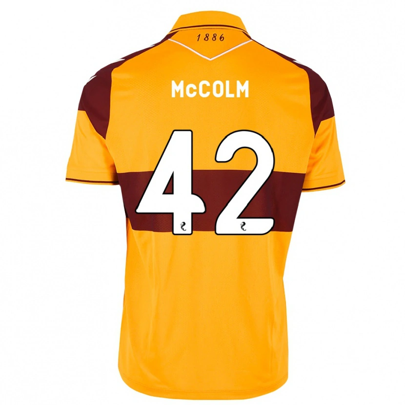 Danxen Dame Rocco Mccolm #42 Brun Oransje Hjemmetrøye Drakt Trøye 2026/27 Skjorter T-Skjorte