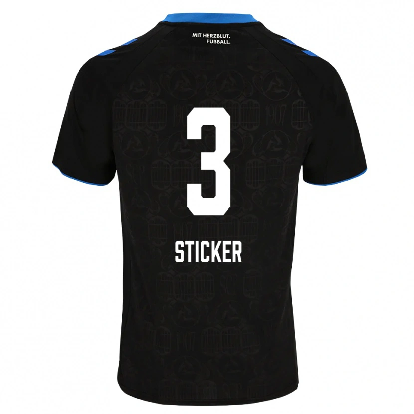 Danxen Dame Jonah Sticker #3 Svart Hvit Rød Hjemmetrøye Drakt Trøye 2026/27 Skjorter T-Skjorte