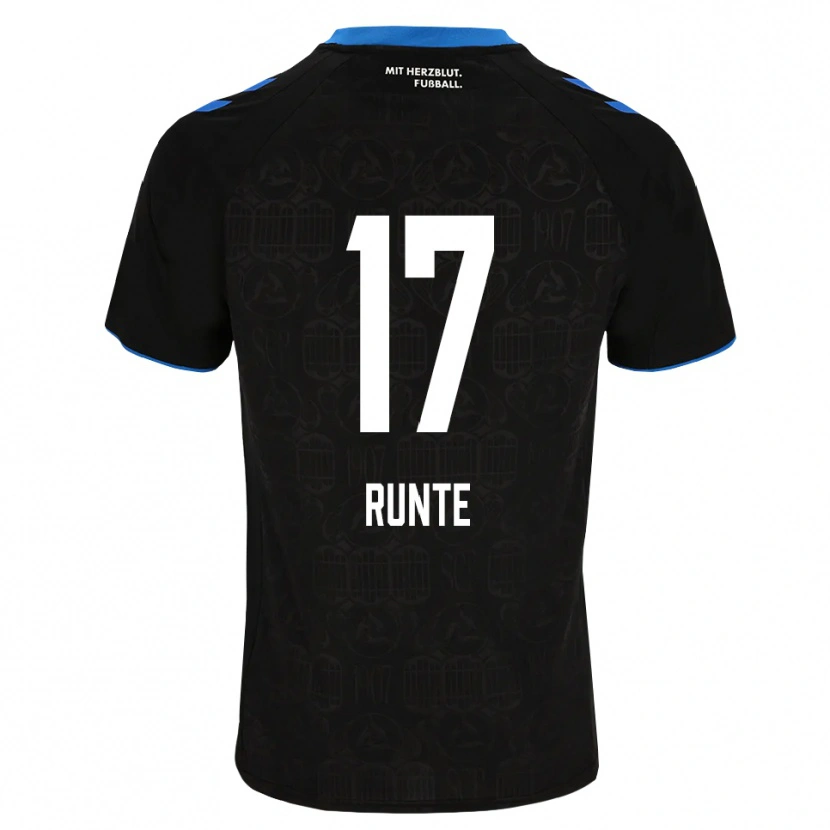 Danxen Dame Marlon Runte #17 Svart Hvit Rød Hjemmetrøye Drakt Trøye 2026/27 Skjorter T-Skjorte