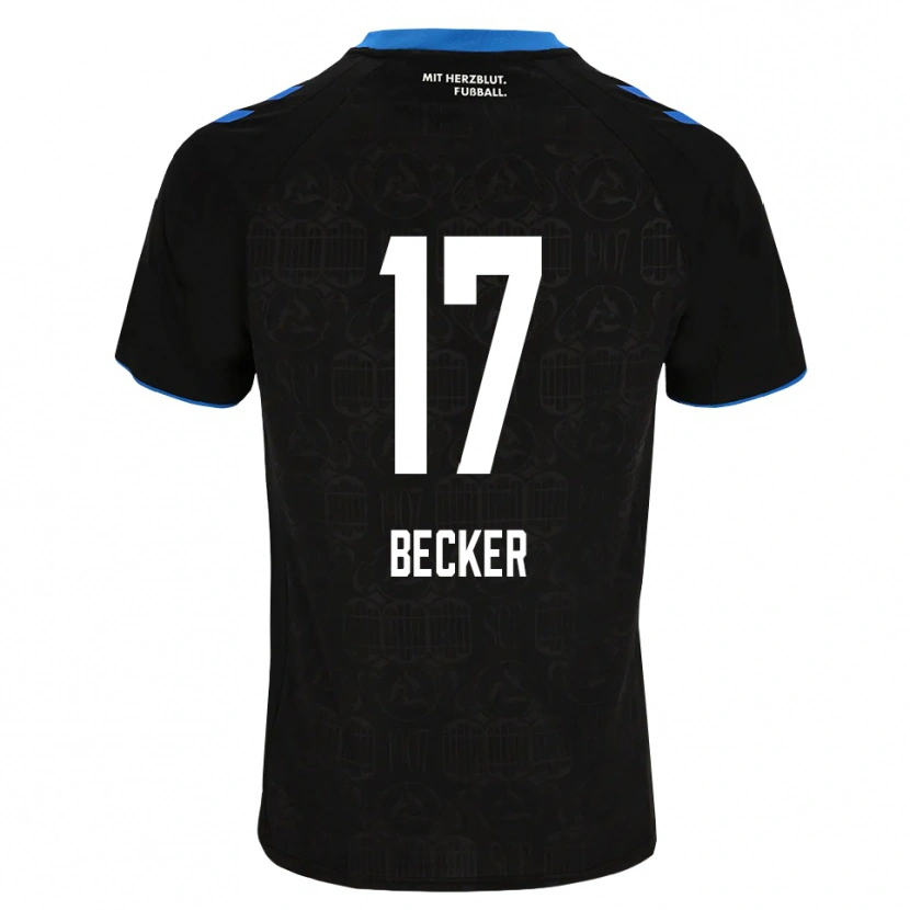 Danxen Dame Marlon Becker #17 Svart Hvit Rød Hjemmetrøye Drakt Trøye 2026/27 Skjorter T-Skjorte